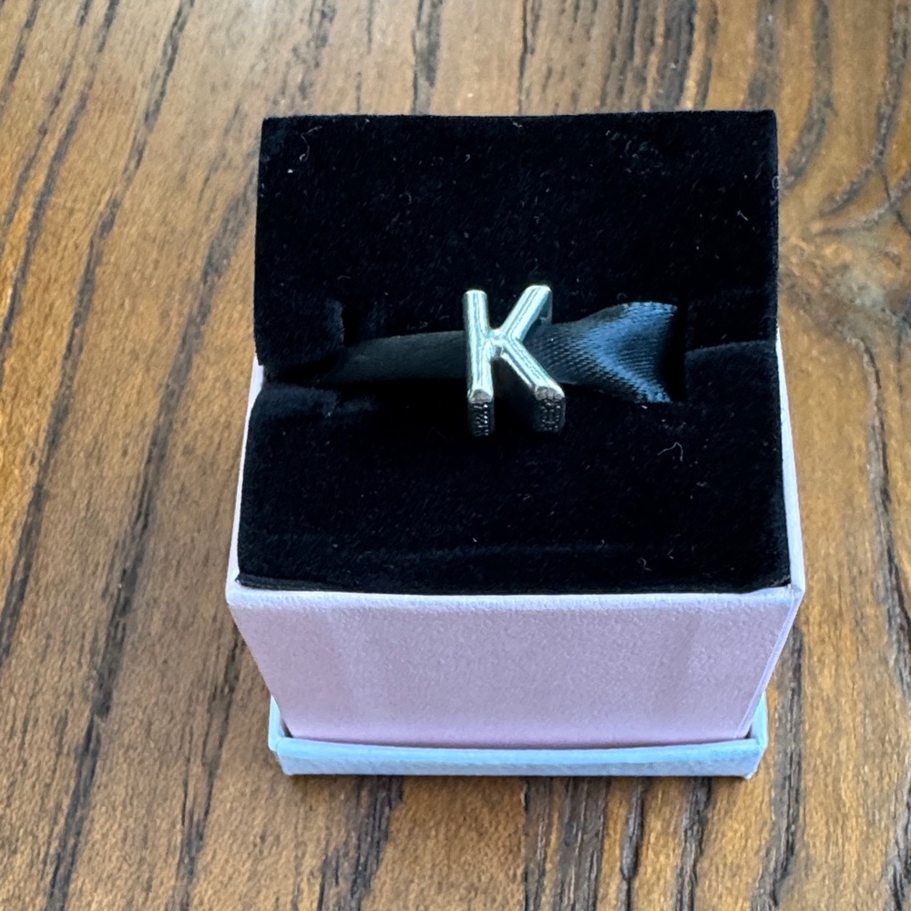 Pandora letter “K” Charm